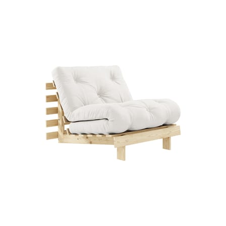 Fauteuil convertible Roots / Dormeuse & lit d'appoint - 3 positions / Structure pin clair - KARUP DESIGN