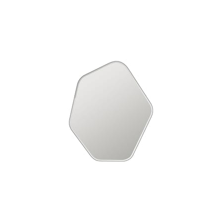 Miroir mural Ruby verre argent / L 50 x H 60 cm - BROSTE COPENHAGEN