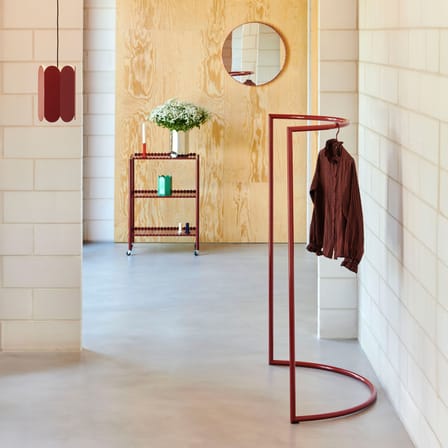 Portant Colour Rack métal / Forme C - L 112 x P 54 cm - Hay