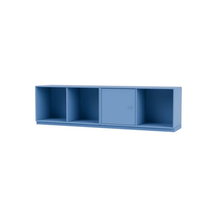 Rangement Line bois bleu / L 139.2 x P 30 cm H 38.4 cm - MONTANA