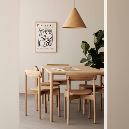 Sedia impilabile Risu legno naturale - Ethnicraft