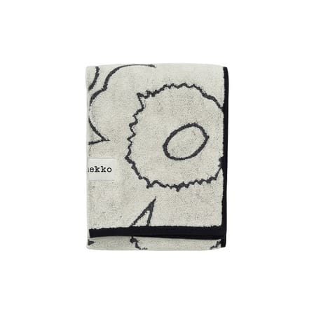 Serviette de toilette Piirto Unikko beige / 50 x 100 cm - Marimekko