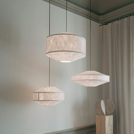 Suspension Kite papier blanc / Ø 65 cm - Tyvek - NEW WORKS