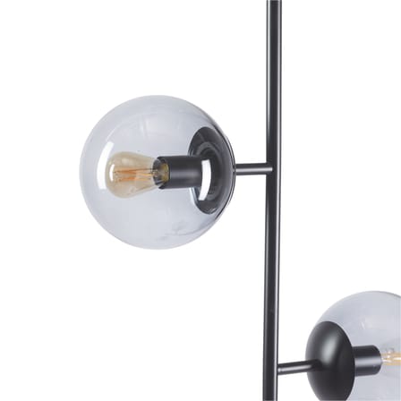 Suspension Orb Lounge verre noir / Verticale - L 41 x H 116 cm - Bolia