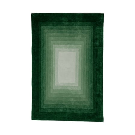 Tappeto Green Door tessuto verde / 180 x 120 cm - Tuftato a mano - COLORTHERAPIS