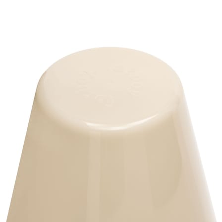 Edison The Ambiance Wireless rechargeable lamp plastic material beige / Indoor - H 25 cm - Fatboy