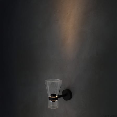 Applique Nocturne - Cone verre / LED - Orientable - Flos