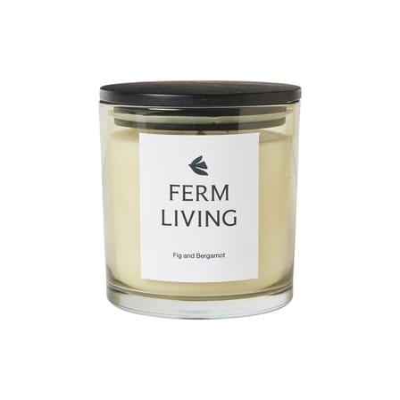 Bougie parfumée Vitto / Bergamote citronnée - H 10 cm - Ferm Living