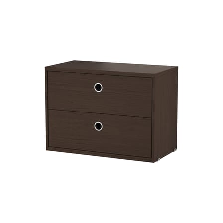 Caisson / 2 tiroirs - L 58 x P 30 x H 42 cm - String Furniture