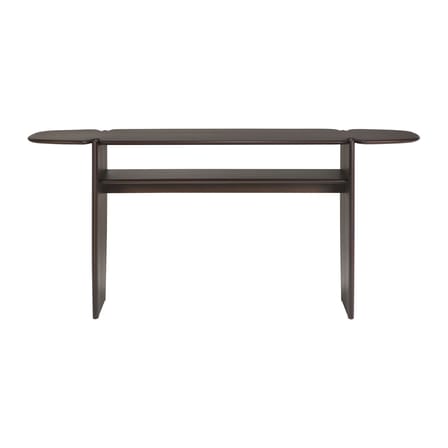 Console PI bois marron / 160 x 40 x H 75 cm - Acajou massif - Ethnicraft