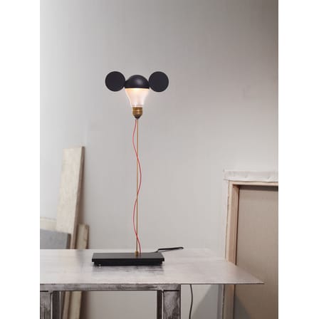 Lampe de table I Ricchi Poveri Toto métal noir / H 53 cm - Ingo Maurer, 2014 - Ingo Maurer