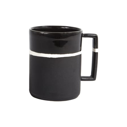 Mug Sicilia céramique noir - Maison Sarah Lavoine