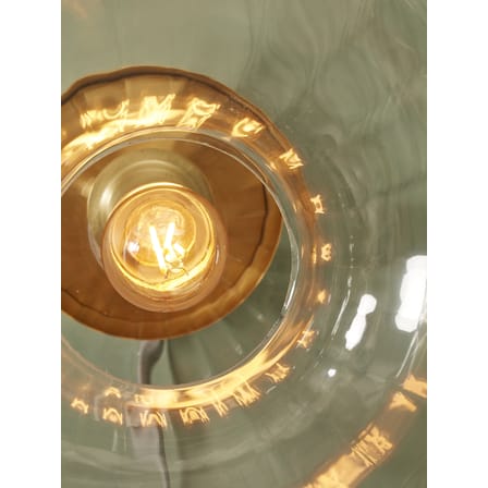 Plafonnier Brussels verre transparent / Ø 28 x H 28 cm - Verre - It's about Romi