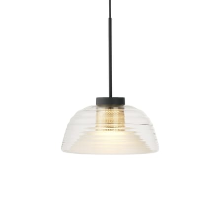 Suspension Two-Layer verre noir / Ø 51,5 x H 37,5 cm - Muuto