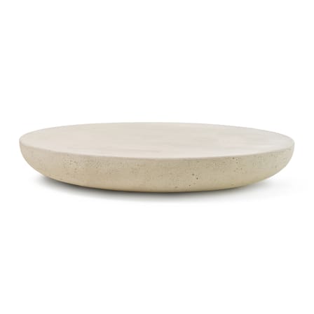 Table basse Olo Concrete / Ø 100 x H 15 cm - Béton ciré - Mogg