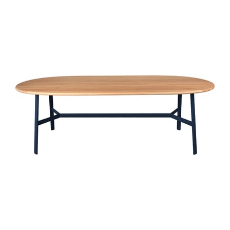 Tavolo ovale So'O legno blu / 220 x 95 cm - da 9 a 10 persone - Fermob