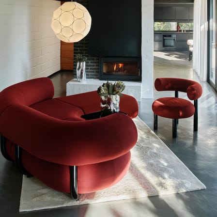 Teppich Wobble textil beige / 170 x 240 cm - Tom Dixon