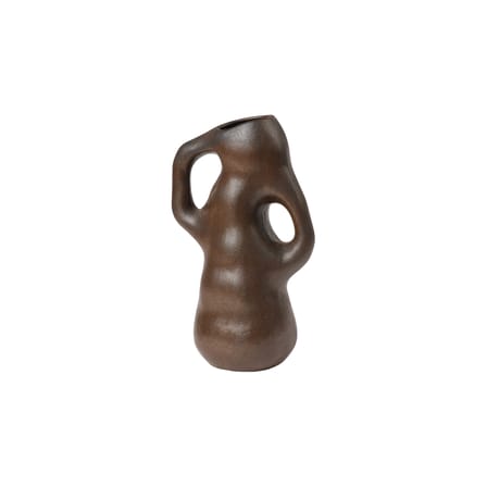 Vase Isolde céramique marron / H 35 cm - BROSTE COPENHAGEN