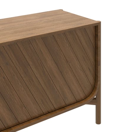 Buffet Marius bois marron / L 155 x H 65 cm - Hartô
