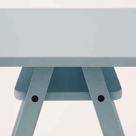 Bureau enfant Growing Green bois bleu / 70 x 45 x H 50 cm - NOBODINOZ