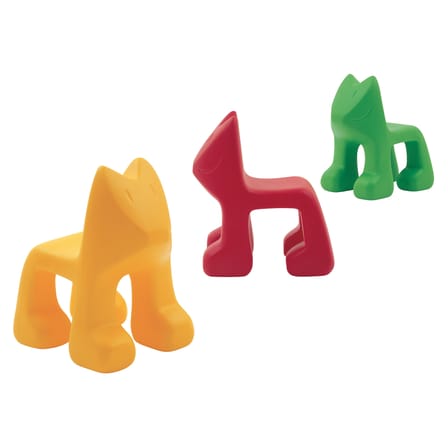 Chaise enfant Julian plastique jaune - Magis