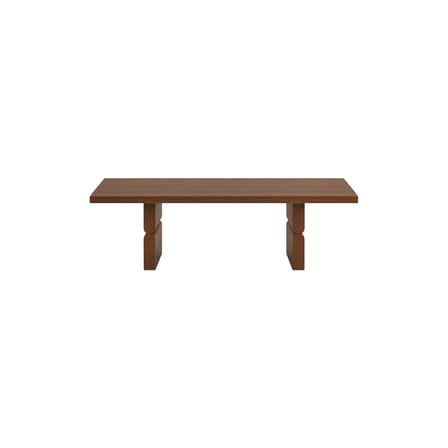 Couchtisch Noon holz braun / 118 x 58 cm - NOBODINOZ