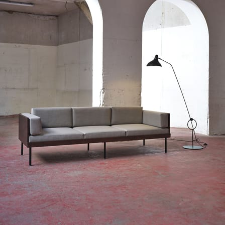 Canapé droit Cut / 3 places - L 230 cm - KANN DESIGN
