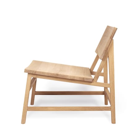 Fauteuil bas N2 bois naturel / Chêne massif - Ethnicraft
