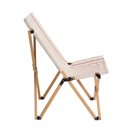 Fauteuil pliant Outdoor Market tissu beige / Jasper Morrison - Hay