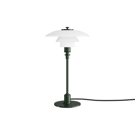 Lampada da tavolo PH 2/1 vetro verde / Ristampa 1927 - Louis Poulsen
