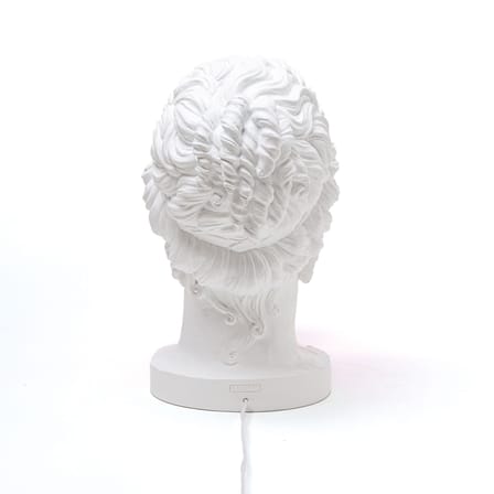 Lampe de table Grace blanc / H 40 cm - Résine - Seletti