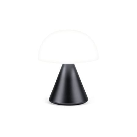 Lampe sans fil rechargeable Mina Mini LED métal plastique gris / H 8,3 cm / INDOOR - Lexon