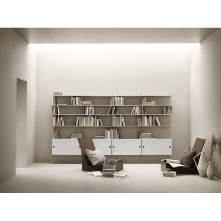 Lot de 2 montants de sol / H 200 x P 30 cm - String Furniture