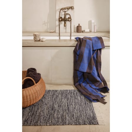 Panier Braided fibre végétale bois naturel / Ø 60 x H 32 cm - Rotin - Ferm Living