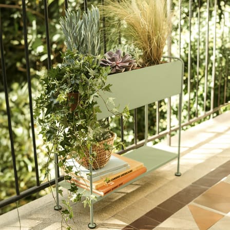 Portavaso Picolino metallo verde / Contenitore - Metallo / L 66 x H 63 cm - Fermob