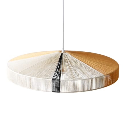 Sospensione Rope carta beige / Ø 70 cm - Corda di carta - HK LIVING