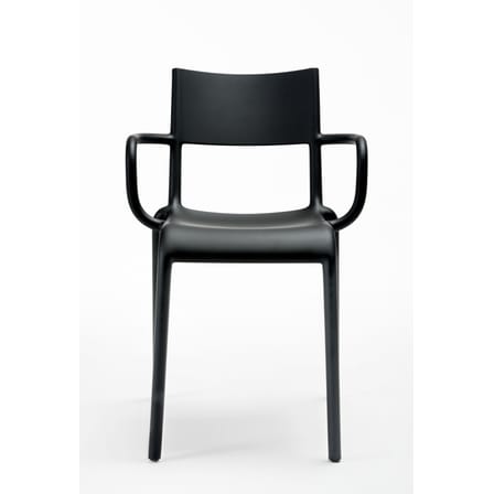 Stapelbarer Sessel Generic A plastikmaterial schwarz / Polypropylen - Kartell