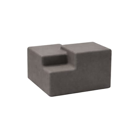 Table basse Matrix / 52 x 52 x H 38 cm - Béton - Mogg