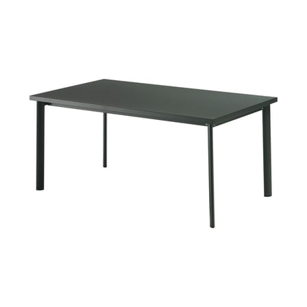 Table rectangulaire Star métal / 90 x 160 cm - Emu