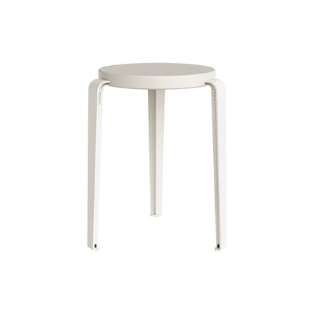 Tabouret empilable Lou Chroma bois blanc / Bois éco-certifié - TIPTOE