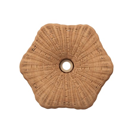 Abat-jour Rivan rotin tressé main - Ø 45 cm - Ferm Living