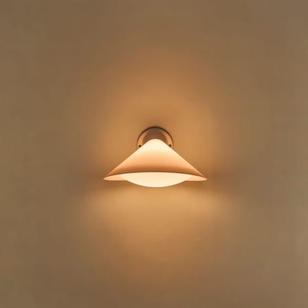 Applique Plume polycarbonate / Orientable - Sans écran-diffuseur - DCW éditions