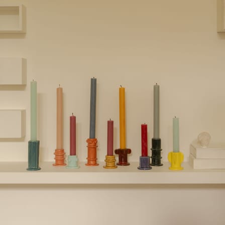 Set de 3 bougeoirs Molly 01 / H 4,5 cm - Serax