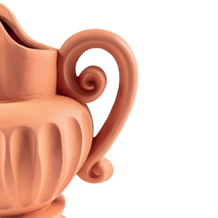 Carafe Magna Graecia céramique orange / H 33 cm - Terre cuite - Seletti