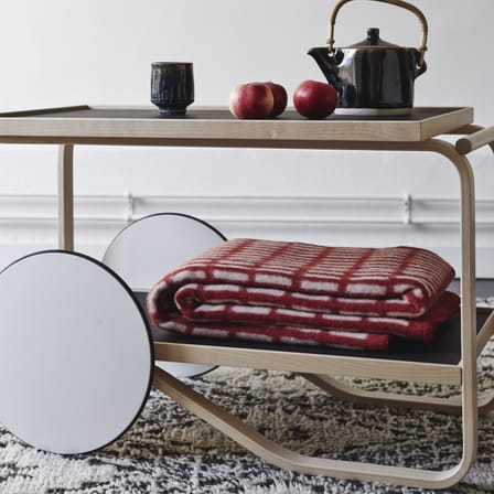 Desserte Tea Trolley 901 bois noir / Alvar Aalto, 1936 - ARTEK