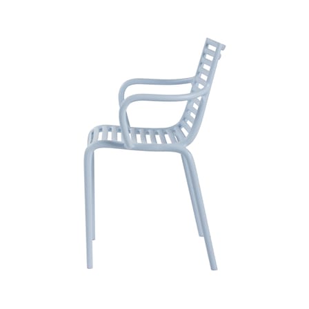 Fauteuil empilable PIP-e plastique bleu / Philippe Starck, 2010 - Driade