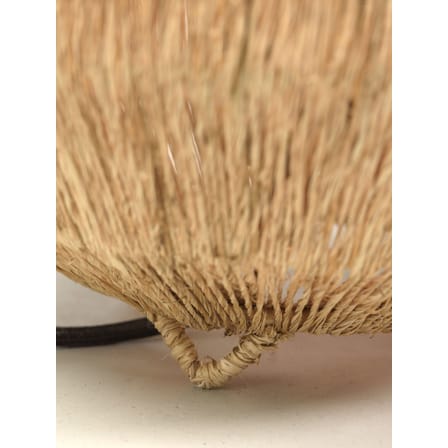 Lampada da tavolo Iguazu Small fibre beige / Juta - Ø 25 cm - GOOD&MOJO