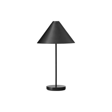 Lampe sans fil rechargeable Brolly LED métal noir - NEW WORKS