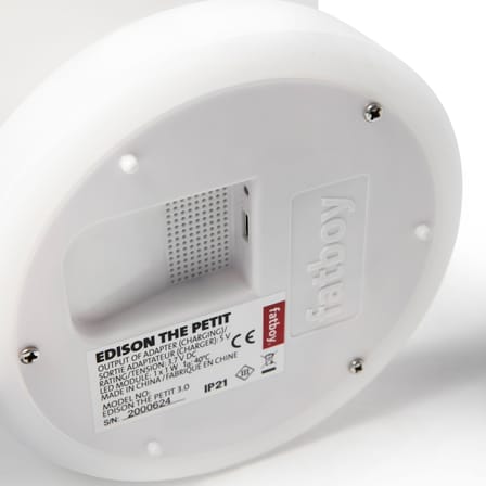 Set de 2 lampes sans fil rechargeables Edison the Petit II LED / H 25 cm - Fatboy