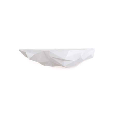 Space Rock Shelf plastic material white / Large - W 46 x D 22 x H 9.5 cm - Seletti